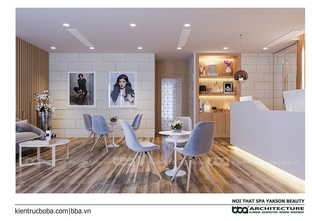 Thiết kế spa Yakson Beauty Nguyễn Thị Minh Khai - Quận 3