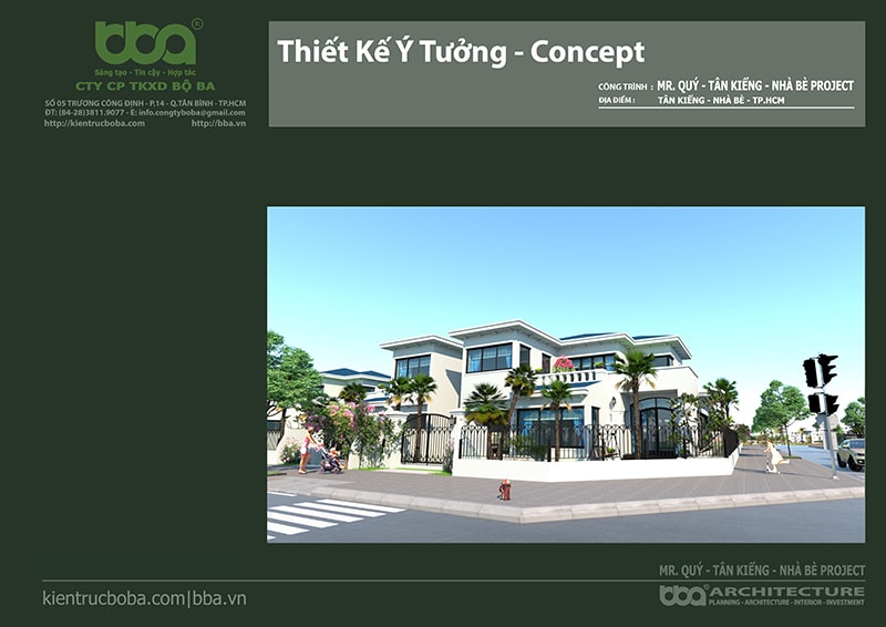 Thiet Ke Biet Thu Mr Quy Nha Be