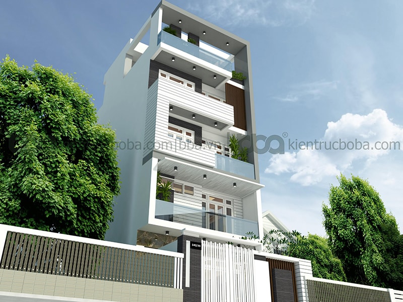 Thiet Ke Nha Pho 5 Tang Mr Hieu Duong Ba Trac Tphcm 3