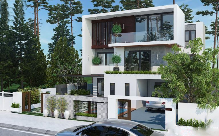 Thiet Ke Mat Tien Nha Pho Dep 17