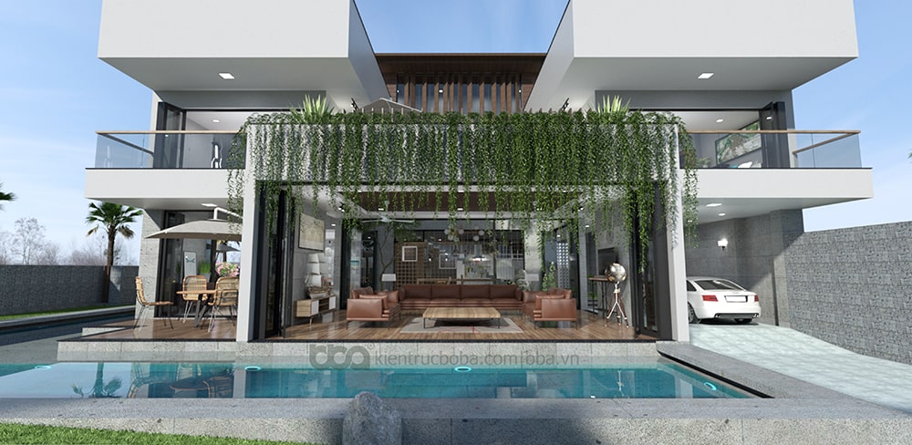 Thiết kế biệt thự hiện đại