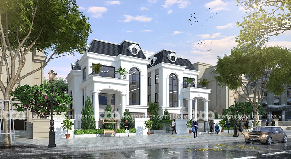 Thiết kế biệt thự tân cổ điển