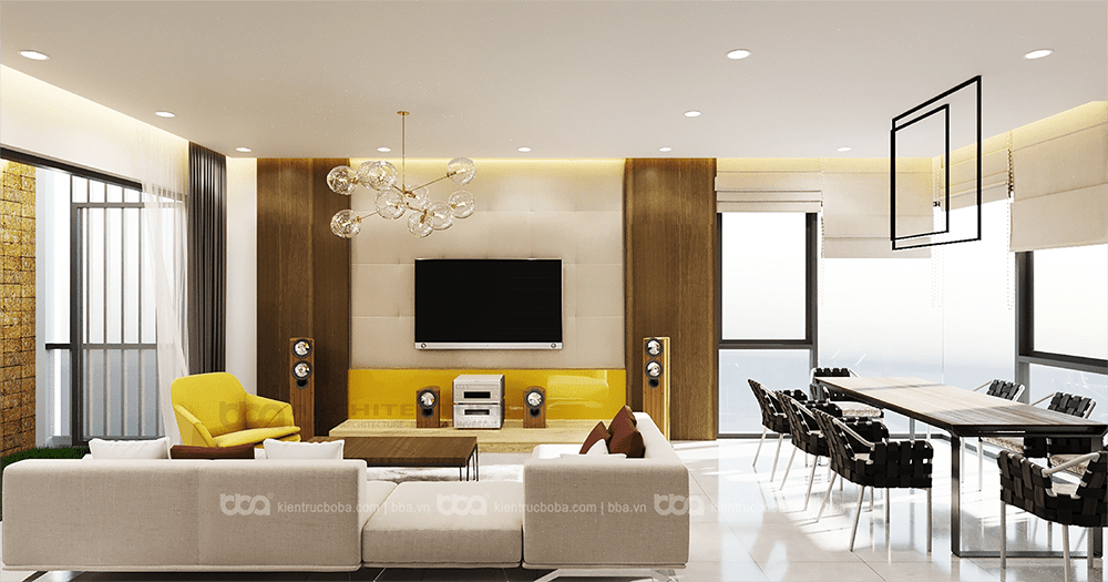 Thiết kế nội thất biệt thự hiện đại