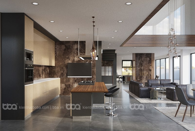 Thiết kế nội thất căn hộ Penthouse