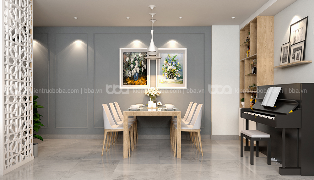 Thiết kế nội thất căn hộ chung cư Green Valey Quận 7