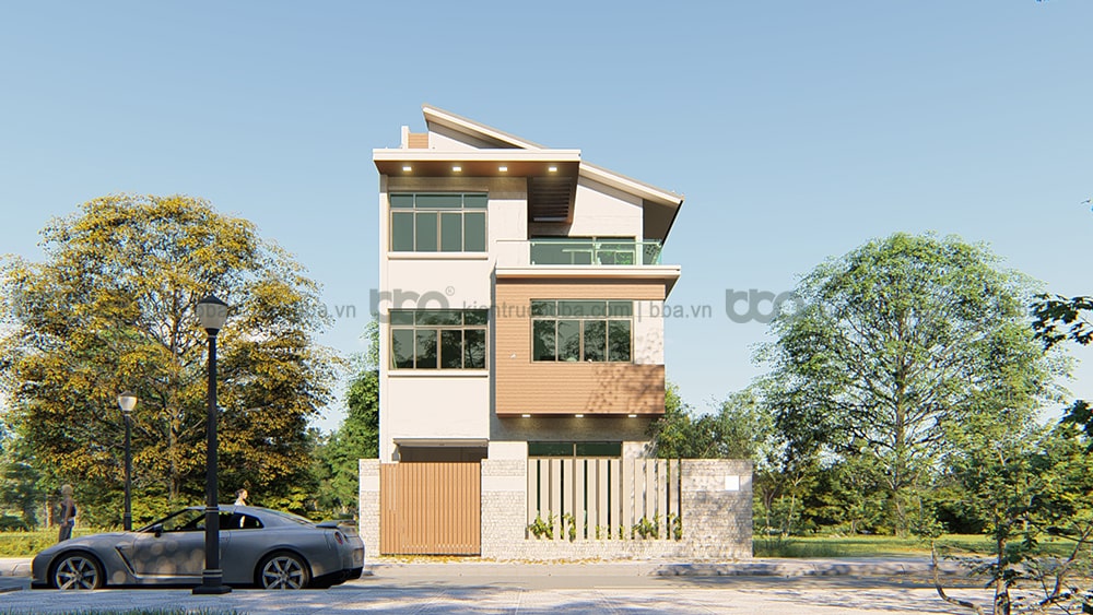Mãu thiết kế biệt thự 3 tầng đẹp