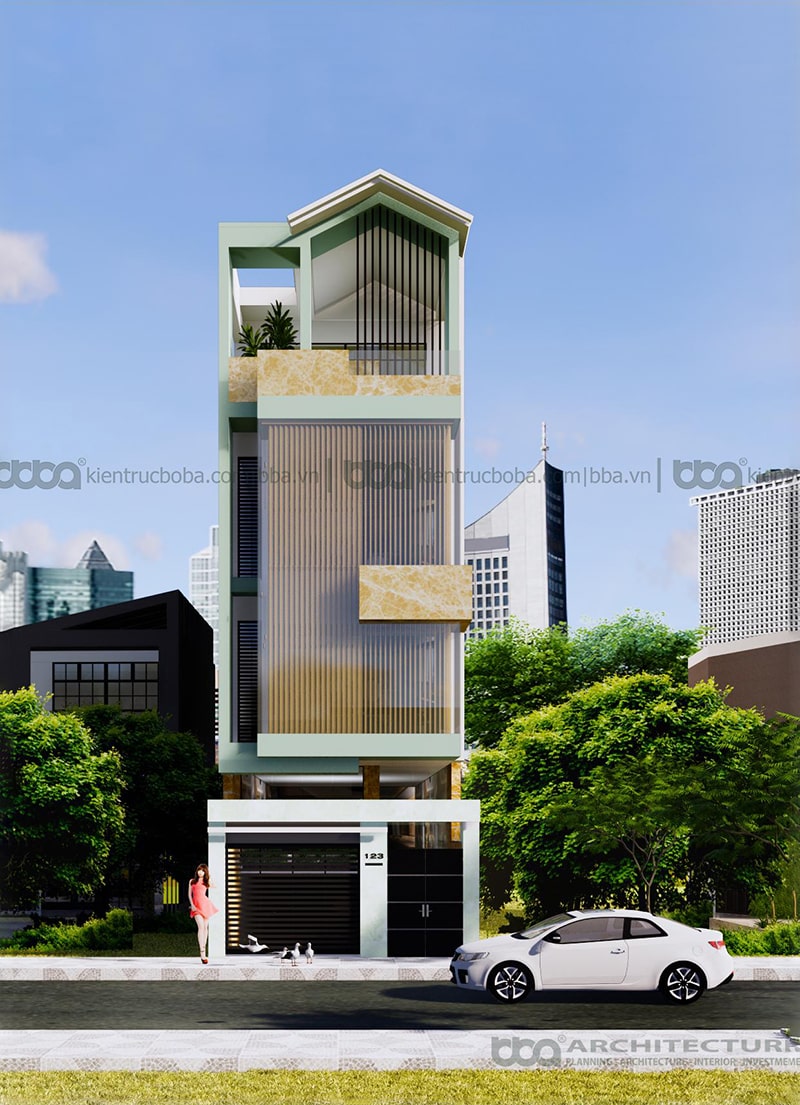 Thiết kế nhà ống đẹp