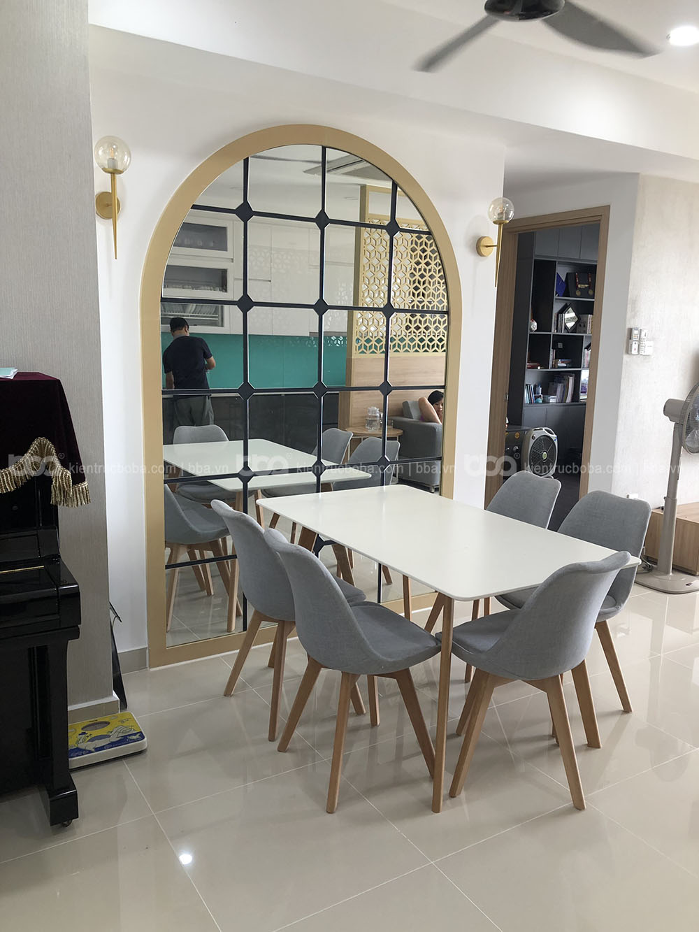 Thi công nội thất căn hộ chung cư The Sun Avenue | Mr. Trường | Quận 2