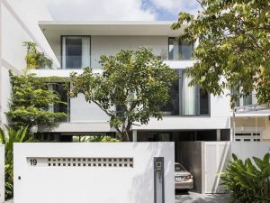Biệt thự mái bằng hiện đại
